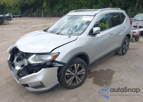 2019 Nissan Rogue Sv z USA, uszkodzony, nr VIN JN8AT2MV5KW396220